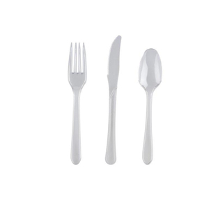PS พรีเมี่ยม Plastik ช้อนส้อมขายส่งตุรกีช้อนส้อมมีดพลาสติกช้อนส้อมมีดพลาสติก