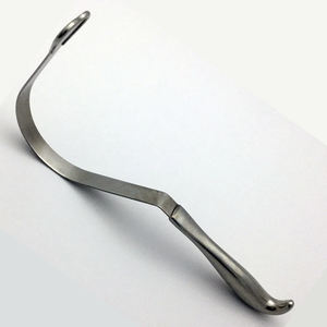 LIKAMED Harrington Splanchnic Retractor Hoja flexible Extremo ligeramente en forma de corazón Alemán Inoxidable - Product Image 2