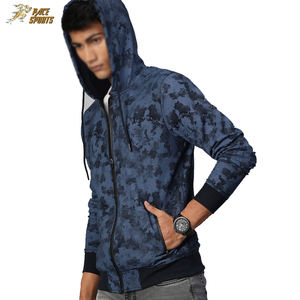 เสื้อฮู้ดดี้ผู้ชายคุณภาพเยี่ยม ผลิตตามสั่ง ผ้าฝ้าย 100% ดีไซน์ซิปทันสมัย กันน้ำ ระบายอากาศได้ดี แฟชั่นลำลองสำหรับฤดูหนาว - Product Image 3