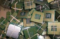 Pemulihan Emas dari Skrap CPU Keramik / Prosesor / Chip, Skrap Motherboard, Skrap RAM