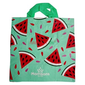 Bolsas reutilizables recicladas tejidas de PP, bolsas de plástico para compras, bolsas de almacenamiento de alimentos, venta al por mayor, embalaje sostenible Haplast Jsc - Product Image 3