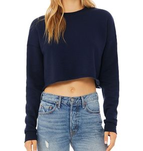 Sweat-shirt en coton gris à col rond, coupe classique, tricoté, couleur unie, manches longues, unisexe, pour l'automne - Product Image 2