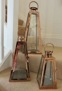 ชุดของ3สดใสโคมไฟทองแดงสำหรับในร่มและกลางแจ้งฟักทองแก้วของขวัญแต่งงานวันหยุดบ้านโรงแรมร้านอาหารที่มีคุณภาพสูง - Product Image 4