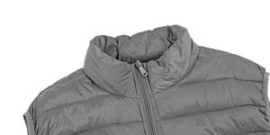 Usine directe taille personnalisée M-3XL 100% Polyester imperméable à capuche bulle Bomber veste fermeture à glissière pour hommes hiver grande taille - Product Image 2
