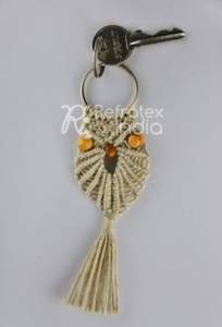 LLavero de macramé de algodón de alta calidad - Product Image 3