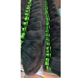 EXTENSIONES DE PELO A GRANEL DE UN SOLO DONADOR DE DOBLE ELABORADO SUAVE Y SUAVE 100% CALIDAD SUPERIOR PARA FABRICANTES VENDEDOR MAYORISTA TOP - Product Image 6