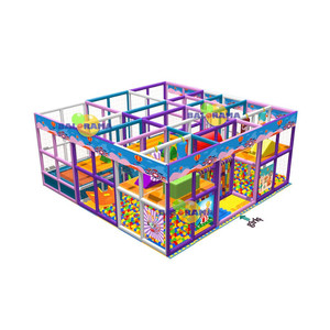 Pista de PISCINA DE BOLAS Softplay, patio de juegos interior, 6x6x2,5 metros, empresa fabricante de área de juegos de Turquía - Product Image 1