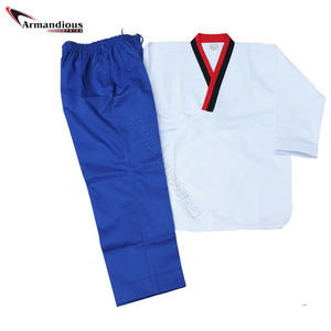 Uniforme pokemae haut Dan de Logo personnalisé, uniforme 2 pièces pour la démonstration de maître MMA, des Arts martiaux - Product Image 5