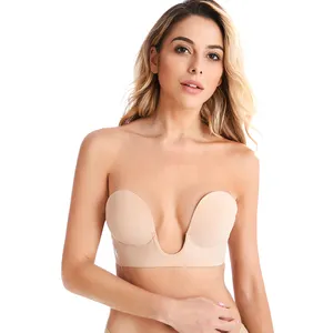 <span class=keywords><strong>Sujetador</strong></span> Adhesivo en Forma de U, el Mejor para Bustos Grandes, con Tirantes Transparentes, <span class=keywords><strong>Sujetador</strong></span> <span class=keywords><strong>Invisible</strong></span>, Talla DDD - Product Image 5