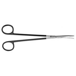 Tijeras de marca Supercut Del Metz dentadas, tijeras quirúrgicas curvadas de 8 pulgadas (20cm) - Product Image 3