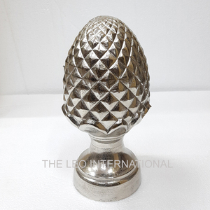 Aluminium Métal Forme Unique Blanc Fini Sculpture Luxe Vente Chaude Haute Qualité Home Accent Sculpture Décorative - Product Image 6