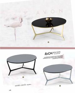 TABLE basse en noyer de salon très design, de luxe, moderne, brillant, meuble de salon - Product Image 5