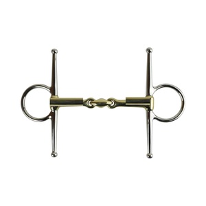 Broca de mejilla completa alemana Sier con rombo de doble articulación para montar a caballo para deportes ecuestres occidentales - Product Image 3
