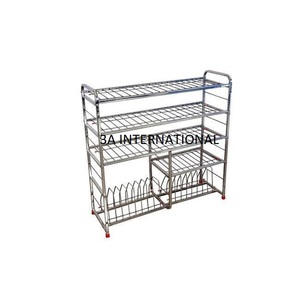 Support mural en acier inoxydable écologique pour ustensiles de cuisine pour la cuisine - Product Image 3