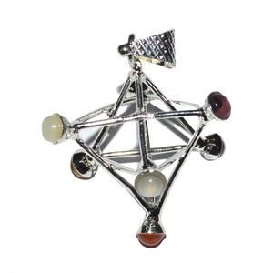 Comprar en línea Chakra Merkaba estrella colgantes de metal: Chakra Merkaba estrella colgantes de metal para la venta - Product Image 1