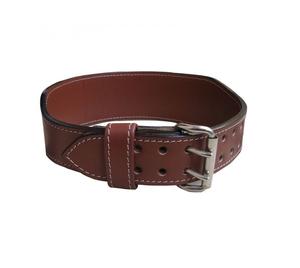 Cinturones de elevación de potencia hechos a medida, correa de cuero para fitness, doble punta, levantamiento de pesas, entrenamiento, gimnasio, soporte de espalda, entrenamiento, cuero - Product Image 6