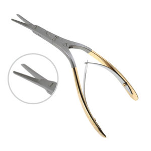Caplan Shears Serrated Scissors Tungsten Carbide insert 19.5cm Angled TC Scissors - Product Image 1