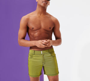 Pantalones cortos de tabla de Surf con logotipo personalizado de alta calidad para hombre, pantalones cortos de secado rápido para verano, playa, diseño de pesca, cuatro vías, elásticos, informales, sólidos para verano - Product Image 4