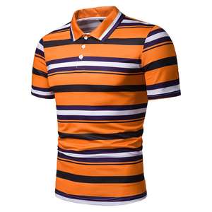 เสื้อโปโลเล่นกอล์ฟสำหรับผู้ชาย,เสื้อสแปนเด็กซ์โพลีเอสเตอร์ติดโลโก้ได้ตามต้องการ - Product Image 5