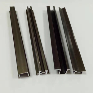 Profilé brillant en aluminium pour frange Photo, Surface en or Rose brossé - Product Image 4