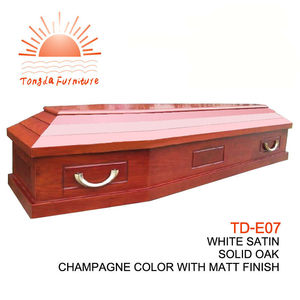 TD--E07 <span class=keywords><strong>cercueil</strong></span> de style Européen Chine fabricant exportation directe <span class=keywords><strong>cercueil</strong></span> en bois de canapé pas cher <span class=keywords><strong>prix</strong></span> - Product Image 2