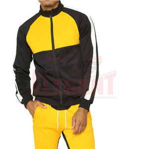 Fábrica de nylon impermeable ligero chándal hombres pista de jogging traje conjunto ropa deportiva sudaderas con capucha - Product Image 2