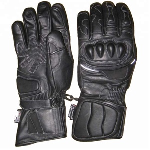 Gants de moto en cuir de qualité supérieure Keven Impex KI-921 Pro Biker, respirants, imperméables, avec protection UV, ajustables - Product Image 4