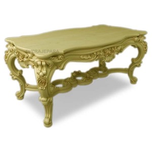 CLASSICO MOBILI INTAGLIATI IN LEGNO di MOGANO <span class=keywords><strong>BAROCCO</strong></span> TAVOLINO - Product Image 2