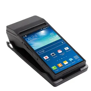 Wi-Fi Portable Point of Sale System Machine BT Handheld POS Payment Terminal with Embedded 80mm Thermal and Label Printer