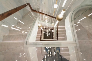 GOLDTOP Dalles de sol en dolomite 100% naturelle polie, grands panneaux muraux en cristallo, modernes, étanches, épaisseur 18 mm, pour usage hôtelier 5+ ans - Product Image 2