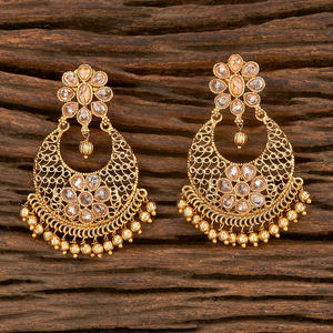 Boucle d'oreille Antique à chat et plaqué or, nouvelle collection, 206929 - Product Image 3