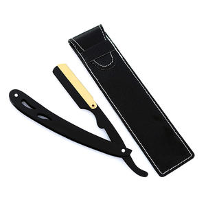 Rasoir de barbier à double tranchant en acier inoxydable 2025, système de rasoir pliable, ensemble d'instruments pour le rasage du visage - Product Image 4