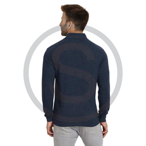 T-shirts manches longues Polo, 100% coton, vente en gros, nouvelle collection 2020 - Product Image 2
