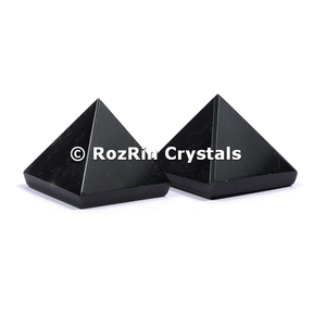 พลอยทัวร์มาลีนปิรามิดสีดำผู้จัดจำหน่ายใหม่ - Product Image 2