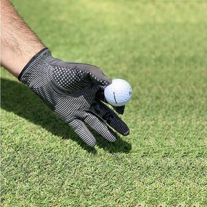 Custom Wholesale Premium PU <b>Leather</b> Golf <b>Gloves</b> Sports Pro Maximum Grip Golfing <b>Gloves</b> in <b>Black</b> Left Right Hand Adult Large Size - Product Image 2