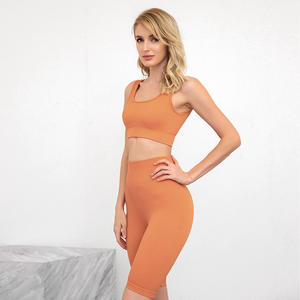 Soutien-gorge de sport pour femmes, Logo personnalisé, grande taille, entraînement, course à pied, Fitness, sans couture, Yoga - Product Image 5