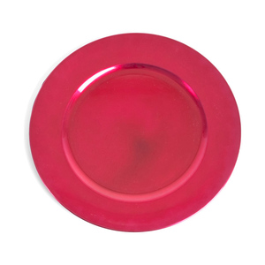 Plato de metal pulido brillante para mesa de comedor de bodas, cargador decorativo para servicio, redondo, grande, Nuevo - Product Image 5