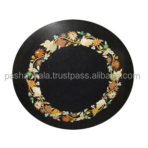 Marble Inlay coffee <b>Table</b> <b>Top</b> - Product Image 1