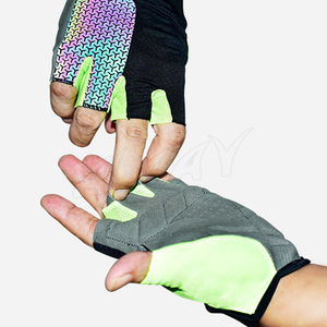 Nouvel arrivage de gants de cyclisme de sport demi-doigt de course respirants et en vente complète de gants de sport demi-doigt - Product Image 6