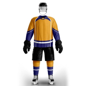 Ensemble d'uniformes de hockey sur glace personnalisés pour équipes adultes, impression numérique, coupe B FIT, référence BF-IHU-07, service OEM - Product Image 6