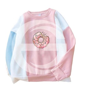 Latest Quality printing daunt Plus Size Sublimated Print Pullover Sweatshirt OEM Logo Style - Product Image 2