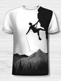 Camiseta de tacto suave para hombre, camisa de poliéster absorbente de humedad, tela mezclada con impresión de logotipo personalizado, nuevo diseño - Product Image 2