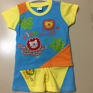 ชุดนอนแขนสั้นสำหรับเด็กผู้ชาย,ชุดนอนเด็กสำหรับฤดูร้อน - Product Image 2
