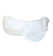 Almohadillas de sillín de piel de oveja para forro de tela de equitación con relleno de cojín de lana y algodón - Product Image 6