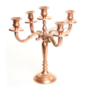 High Quality Metal Gold Antique Finishing Candelabra for Wedding & Party Floor Decoration Handmade Candelabra & <b>Candle</b> Stand - Product Image 6