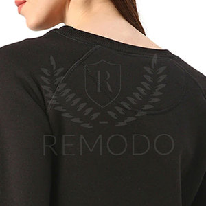 Sweat-shirt Fitness multicolore pour femmes, nouveauté, personnalisé, surdimensionné, coton imprimé, décontracté, manches irrégulières, hiver, 2021 - Product Image 5