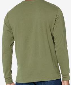 Camisetas de Talla Grande para Hombre, Personalizadas, de Manga Corta, Tejido Interlock de 180g, Antiarrugas, Alta Calidad, Camisetas Lisas al por Mayor - Product Image 2