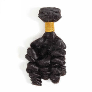 Natural Wavy Wholesale Virgin Remy Indian Human Hair Machine Double Weft <b>Extensions</b> - Product Image 1