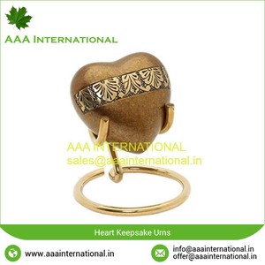 Heart Shape American Style <b>Keepsake</b> Cremation Urns for Adult <b>Ashes</b> - Product Image 2