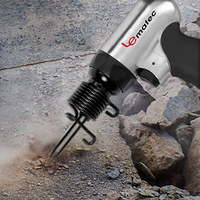 Marteau-piqueur pneumatique pour excavatrice, modèle LE-G520, avec 4 burins hexagonaux/ronds de 125 mm, 4300 BPM, 90 PSI, 6.3 SCFM